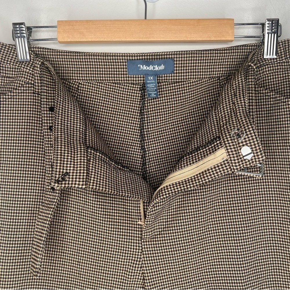 ModCloth Patterned Pants Size 1X - Picture 3 of 6